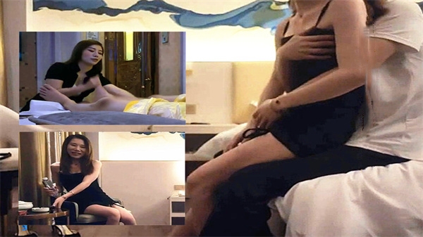 足疗店撩妹全记录:半哄半骗诱小姐姐激情上床啪啪!