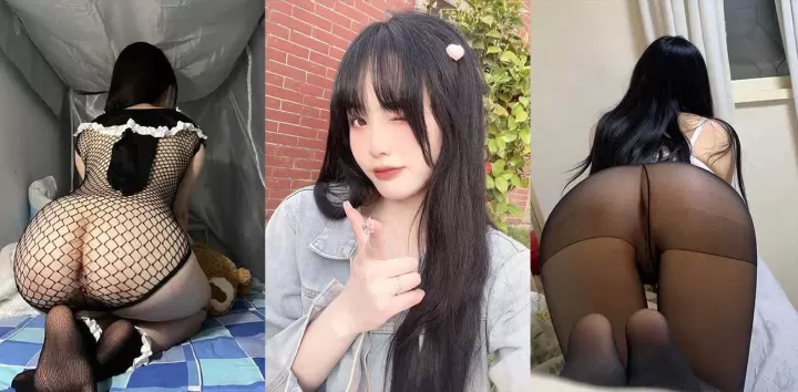 贵阳反差少女【吴倩】不雅视频流出，发裸照到处撩骚戴肛塞假尾撅臀狗爬，玩气囊扩阴穴肉外翻