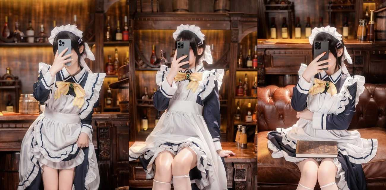 知名福利姬【米胡桃】女仆装限定福利,乖巧少女遭痴汉强制爆操,手扣嫩穴刺激快感后入猛插