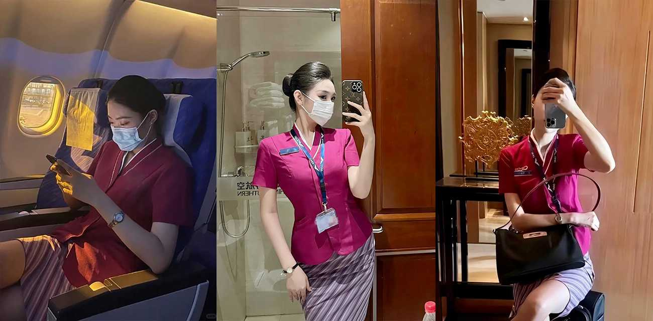 巨乳反差婊【小雨是个大奶骚空姐】刚下机就金主爸爸拖走玩弄,制服配开档丝袜玩跪舔蹶肥臀被后入爆操
