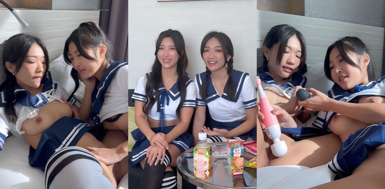 日本知名网黄【水川堇】女同福利,身穿水手服上演激情百合疯狂互舔挑逗多汁蜜穴