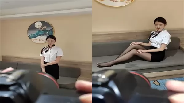极品空姐制服模特 拍摄现场被探花狂干 骚穴湿透内射颜射