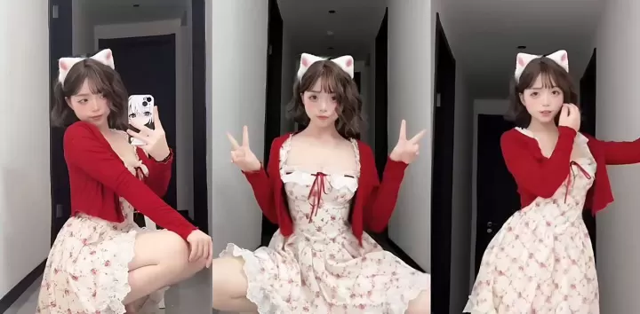 顶级身材女神【Bangni邦尼】最新私拍作品，面对镜头掀开裙子展示肥美鲍鱼，表情诱惑挑逗令人无限遐想